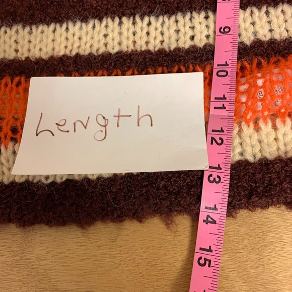 Kimchi Blue sweater SZ S/P cropped open knit dropped shoulder boxy y2k - Picture 6 of 8